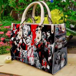 Harley Quinn Leather Handbag