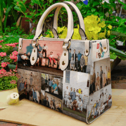 The Dip Band Leather Handbag