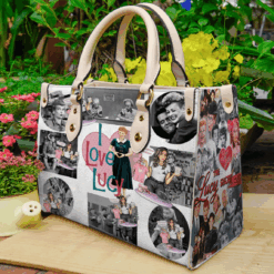 I Love Lucy Leather Handbag