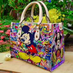 Mickey Mouse Lover Leather Handbag