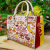 USC Trojans Lover Leather Handbag