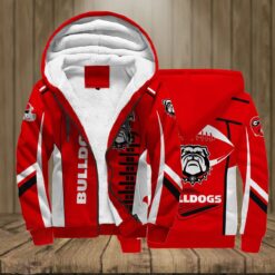 Georgia Bulldogs Lover Fleece Jacket