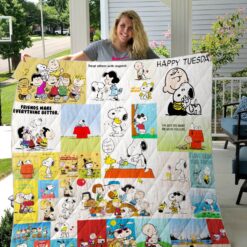 Snoopy Love 2 Quilt