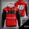 Charles Leclerc Hoodie Zip Hoodie