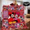 Mickey And Minnie Quilt 04