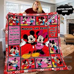 Mickey And Minnie Quilt 04