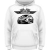 Toyota C-hr Hoodie Zip Hoodie