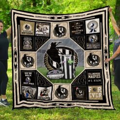 Collingwood Magpies Magpies Quilt