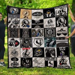 Collingwood Magpies Lover Quilt