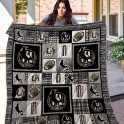 Collingwood Magpies Quilt