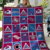 Colorado Avalanche Quilt