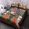 Miami Hurricanes 1G Quilt Bedding Set