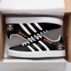 Def Leppard Black Stan Smith Shoes
