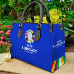 Logo Euro 2024 Leather Handbag