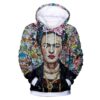 Frida Kahlo Hoodie Zip Hoodie 1