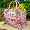 Strawberry Shortcake Lover Leather Handbag