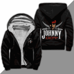 Johnny Depp Fleece Jacket