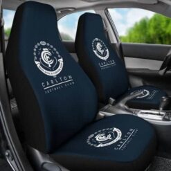 Carlton Football Seat Covers