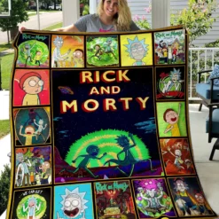Rick And Morty 2 Quilt