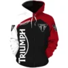 Triumph Lover Zip Hoodie 3D