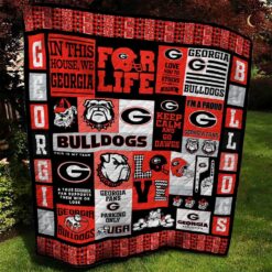 Georgia Bulldogs 1 Quilt