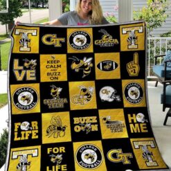 Georgia Tech Yellow Jackets 3 Quilt
