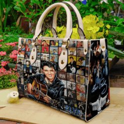 Elvis Presley Lover Leather Handbag
