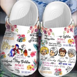 The Golden Girls Soft Clogs