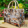 Golden Retriever Leather Handbag