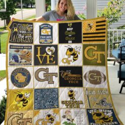 Georgia Tech Yellow Jackets Quilt