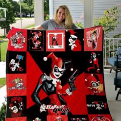 Harley Quinn 2 Quilt