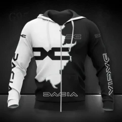 Dacia Hoodie Zip 1