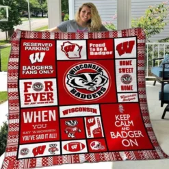 Wisconsin Badgers 1 Quilt