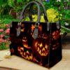 Fire X Halloween 2025 Hand Leather Handbag