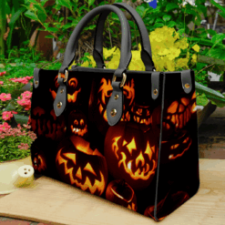 Fire X Halloween 2025 Hand Leather Handbag