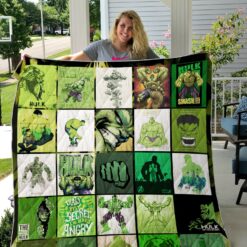 Hulk Marvel Quilt