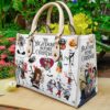 Jack Skellington Leather Handbag