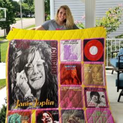 Janis Joplin 3 Quilt