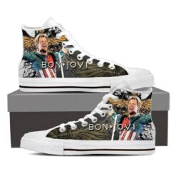 Bon Jovi High Top Shoes