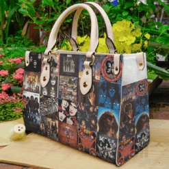 Kiss Lover Hand Leather Handbag