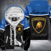 Lamborghini Blue Fleece Jacket