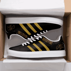Led Zeppelin Black Gold Stan Smith Shoes