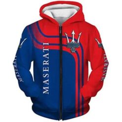 Maserati Hoodie Zip Hoodie 2