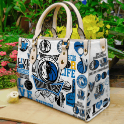 Dallas Mavericks Leather Handbag