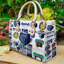 Memphis Grizzlies Leather Handbag