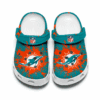 Miami Dolphins Soft Clogs