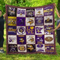 Minnesota Vikings 2 Quilt