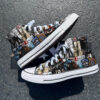 U 2 Band High Top Shoes