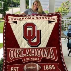 Oklahoma Sooners 2 Quilt