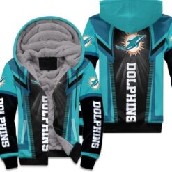 Miami Dolphins 2 Fleece Jacket